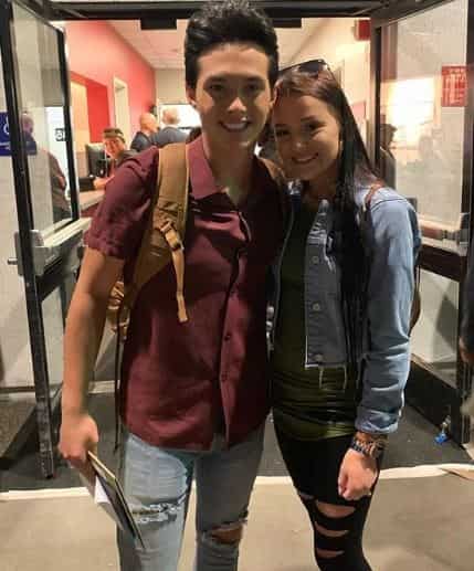 Sydney Becnel with his ex girlfriend